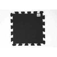 ユノックス カラージョイントマット 8枚 厚さ1.4cm ブラック 263543 1個