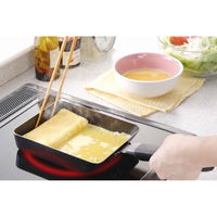 下村企販 玉子焼き器 ファイバーライン加工 鉄製 IH対応 266654 1個（直送品）