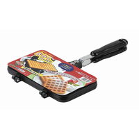 パール金属 ワッフルメーカー フッ素加工 おやつDEっSE アルミニウム 384664 1個（直送品）