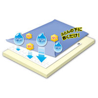 ワイズ 防ダニ 敷きふとん用除湿シート JS-002 1個 除湿 ダニ 防ぐ 寝汗 臭い 吸収 再利用 布団用 赤ちゃん