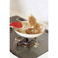 貝印 ゴムベラ O.E.C. 脇雅世 マイティー・スパチュラ レッド 295112 1個