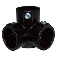 大里 アエンクロ パイプクランパー 3方面通し ID-612 1個（直送品）