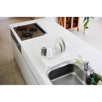 天馬 水切りかご 2wayトレー付 水切りラック ファビエ 303476 1個（直送品）