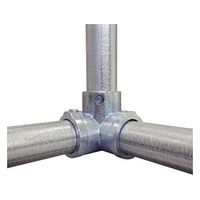 大里 ユニクロ パイプクランパー 3方面 ID-601 1セット(2個)（直送品）