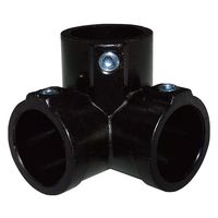 大里 アエンクロ パイプクランパー 3方面 ID-611 1セット(6個)（直送品）