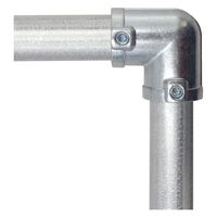 大里 ユニクロ パイプクランパー L型 ID-600 1セット(6個)（直送品）