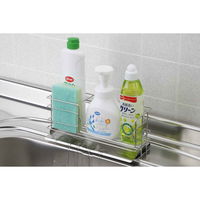 下村企販 スポンジラック 斜めトレー付き 洗剤スポンジラック 330383 1個