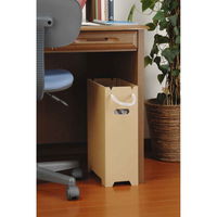 下村企販 ゴミ箱 3枚入り スリム ダンボール 撥水加工 ダストボックス ごみ箱 分別 使い捨て レジ袋 332842 1個