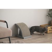 アイリスオーヤマ 猫の爪とぎ アーチタイプ ブラウン P-NTA-240R 1個