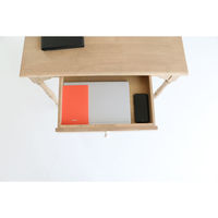 ICHIBA カレット デスク 幅800×奥行450×高さ720ｍｍ CAT-3608NA 1台（直送品）