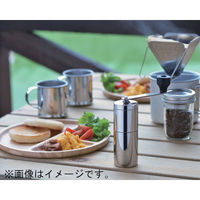川崎 MI-032 SUSコーヒーミル ミラー 1個（直送品）