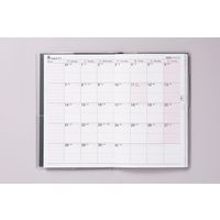 高橋書店 【2023年4月版】ビジネス手帳2 手帳判 片側1週間+ノート 月曜始まり 黒 801 1冊（直送品）