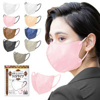 立体フェイスラインマスク 7枚入 ワイド ピンク×ピンク 3袋セット RFW-PP-AS 1セット（3袋） エスパック（直送品）