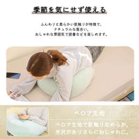 スマホ＆読書クッション PI　ピンクx8　スマホ 読書 クッション 腕 肩 腰 首 楽 椅子 腰当て デスク 血色 ニュアンス カラー（直送品）