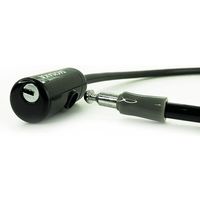 サギサカ 自転車用 ミニディンプルロック 60cm ブラック 43963 1個