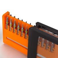 エスコ 精密ドライバービットセット EA552FA-1 1セット（直送品）