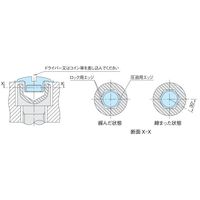 エスコ M16x30mm スクリューキャップ(20個) EA948GD-55 1セット(40個:20個×2袋)（直送品）