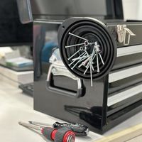 エスコ φ147mm マグネットトレー(折畳み式) EA508SM-41 1セット(5個)（直送品）