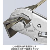 エスコ 250mm ロッキングプライヤー EA533FA-12 1本（直送品）