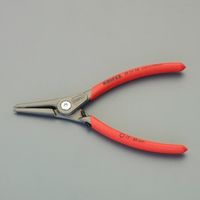 エスコ 19ー 60mm 軸用スナップリングプライヤー(ストッパー付) EA590BJ-12 1本（直送品）