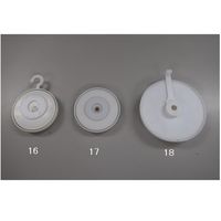 エスコ φ52mm 冷蔵庫用温度計 EA728GJ-17 1セット(15個)（直送品）