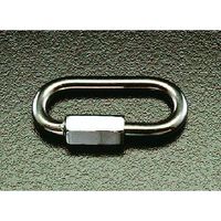 エスコ 47x 6.4mm クイックリング(ステンレス製) EA638FK-6 1セット(15個)（直送品）