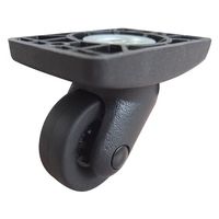 エスコ 40mm キャスター(自在金具付) EA986PB-101 1セット(10個)（直送品）