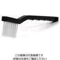 エスコ 11x183mm プラスチックハンドルブラシ(ナイロン) EA109BW-1 1セット(15本)（直送品）