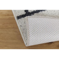 スミノエ 洗える ラグ オセロ 130×185cm ホワイト 4549781290874 1枚