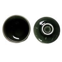 アースモス 蓋物 練抹茶 蒸し碗(大) [3個入] vac-111-09002（直送品）