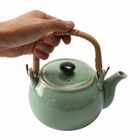 アースモス ティーポット ビードロ灰釉 土瓶 [2個入] vac-113-06003（直送品）