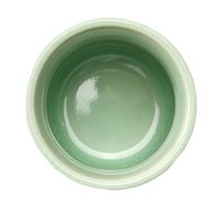 アースモス 湯呑茶碗 ビードロ灰釉 ろくべ型長湯呑み(小) [4個入] vac-113-06011（直送品）