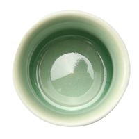 アースモス 湯呑茶碗 ビードロ灰釉 ろくべ型長湯呑み(大) [4個入] vac-113-06012（直送品）