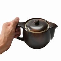 アースモス ティーポット やきしめ ポット [2個入] vac-114-06004（直送品）