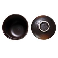 アースモス 蓋物 やきしめ 蒸し碗(大) [3個入] vac-114-09002（直送品）