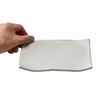 アースモス 小皿 パール(銀結晶) タタラ型7.0寸長角皿 [4個入] vac-115-04018（直送品）