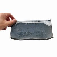 アースモス 小皿 ラピスラズリ タタラ型7.0寸長角皿 [4個入] vac-120-04018（直送品）