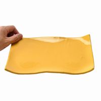 アースモス 小皿 レモン タタラ型8.0寸長角皿 [2個入] vac-121-04019（直送品）