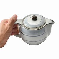 アースモス ティーポット 淡彩ライン ポット [2個入] vac-301-06004（直送品）