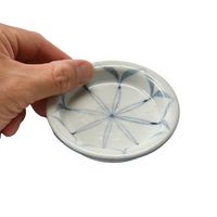 アースモス 薬味皿 手描きあみ 薬味皿 [6個入] vac-302-08005（直送品）