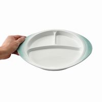 アースモス ランチプレート 吹付ヒワ ワンディッシュプレート [1個入] vac-304-07005（直送品）