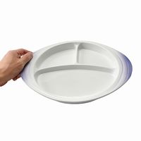 アースモス ランチプレート 吹付紅藤 ワンディッシュプレート [1個入] vac-307-07005（直送品）