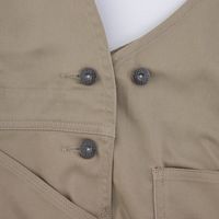 コーコス信岡 T/Cストレッチオーバーオール ブラック LL D-769 1着