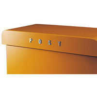 美濃クラフト かもんポスト　ＰＡＳＴ（パスト）右開き　メタリックシルバーＰＳＴーＲーＭＳ 110950 1台（直送品）