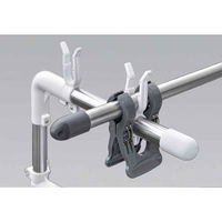 サワフジ 竿ばさみ 2個組 ワイド竿止めクリップ 洗濯ばさみ 竿ピンチ 洗濯ピンチ 345821 1個