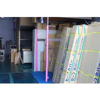 日大工業 L型ショックレス50mm ピンク 15 1セット(100個:1個×100本)（直送品）