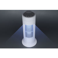 ジェントス 眼の事を考えたファン付デスクライト DK-R114WH 1個