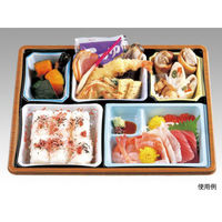 仕出弁当 T-110-A セット(蓋パールグリーン) 100枚(20枚×5) 00349777 1ケース(100枚入(20枚×5袋))（直送品）
