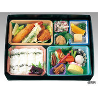 仕出弁当 AS-110-C 醍醐膳 セット ※中仕切は別売り 100枚(10枚×10) 00398070（直送品）
