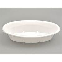 デンカポリマー カレー容器　G-32身 白　900枚(50枚×18) 40430（直送品）